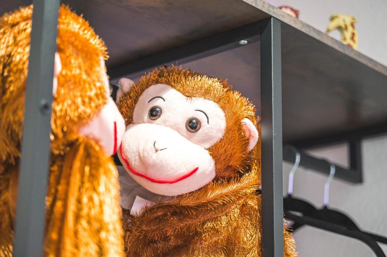Das Crazy Monkey Loft Mit 100Qm & Summerlounge Apartamento Estugarda Exterior foto
