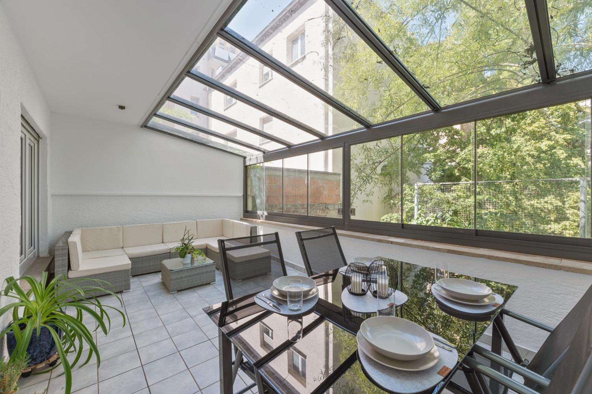 Das Crazy Monkey Loft Mit 100Qm & Summerlounge Apartamento Estugarda Exterior foto